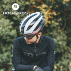 Велошлем Rockbros Lucien Buysse черно-белый 5