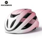Велошлем ROCKBROS LK-12; бело-розовый градиент 1