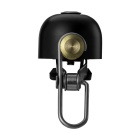 Звонок ROCKBROS ударный в виде колокола, черный, арт 15-1BBK 2