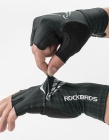 Велоперчатки ROCKBROS черные (короткие пальцы). 3
