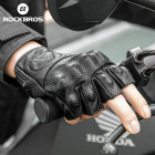 Велоперчатки ROCKBROS 16220006 черные. С защитой. Короткие пальцы 3