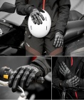 Перчатки ROCKBROS Thickened черные. Длинные пальцы. С защитой. 5