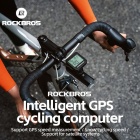 Велокомпьютер ROCKBROS G1 smart GPS, 8 функций 5