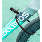 Замок вело ROCKBROS 84652 кодовый, в виде стяжки, 54 см; черный 6