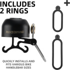 Звонок Rockbros чёрный металлический. Арт. RB_340001001 3