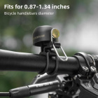 Звонок Rockbros чёрный металлический. Арт. RB_340001001 4