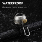 Звонок Rockbros титанового цвета металлический. Арт. RB_340001002 9