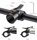 Звонок ROCKBROS черный, ударный в виде рожка, арт 34210005001 5