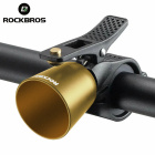 Звонок Rockbros латунного цвета ударный в виде рожка. Арт. RB_34210005004 2