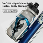 Велофляга Rockbros с защитным колпачком прозрачная черная. Арт. RB_35210068008 4