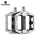 Педали ROCKBROS K-M8 платформы, алюминий, сменные шипы; черный/серебро 1