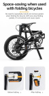 Педали ROCKBROS K502F складные платформы, алюминий; черно-серебристый 4