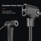 Насос напольный Rockbros алюминиевый с манометром и устойчивой платформой. 160psi. Арт. RB_423100020 5