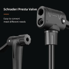 Насос напольный Rockbros стальной со складной платформой. 160psi. Арт. RB_42410002001 3