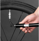 Насос ручной Rockbros компактный алюминиевый с пластиковой ручкой черный. 100psi. Арт. RB_JG-1040BBK 8