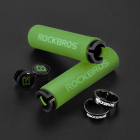 Грипсы ROCKBROS BT1001 с замком; зеленый / черный 1