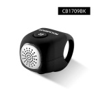 Звонок ROCKBROS CB1709 электро, 3 мелодии, силиконовая оболочка; черный 1