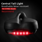 Седло ROCKBROS черное, комфортное с задним фонариком, арт FU-5700L 2