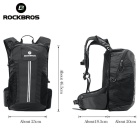Рюкзак ROCKBROS H9-BK, объем 20 л; черный 2