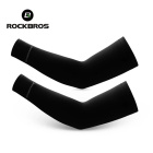 Нарукавники ROCKBROS XT9002 Ice Silk суперэластичные; черный, универсальный размер 1
