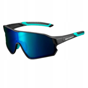 Очки солнцезащитные ROCKBROS SP179 с поляризационными линзами; черно-зеленый / зеленые линзы