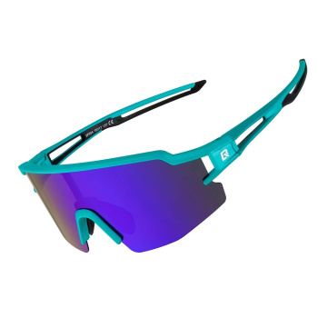Очки солнцезащитные ROCKBROS SP204 с поляризационными линзами; синий матовый / поляризованный синий