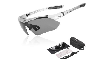 Очки солнцезащитные ROCKBROS 0089 с поляризационными линзами; серая оправа