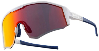 Очки солнцезащитные ROCKBROS SP297 с поляризационными линзами; белый матовый / поляризованные красны