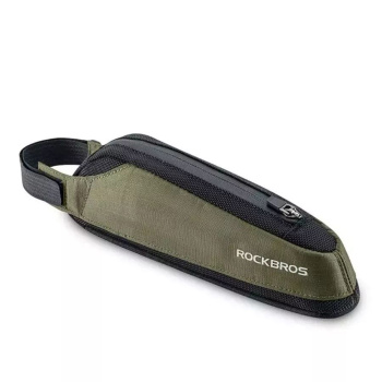 Сумка Rockbros на раму 0,65L водозащитная. Цвет хаки. арт. RB_30120080002