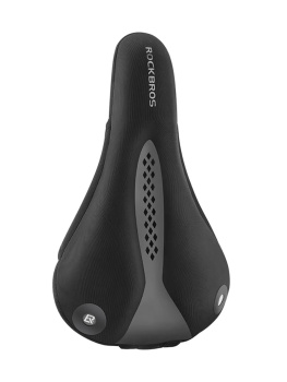 Накладка на седло ROCKBROS LF0114 на липучках, лайкра/силикон с эффектом памяти, с габаритами, 276 г