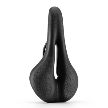 Седло ROCKBROS 1820-3 гелевое, с эффектом памяти, 270x140х50 мм, с отверстием; черный