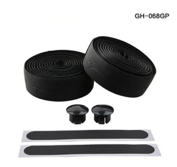 Обмотка руля ROCKBROS GH-068GP волнообразный рисунок с лого; черный