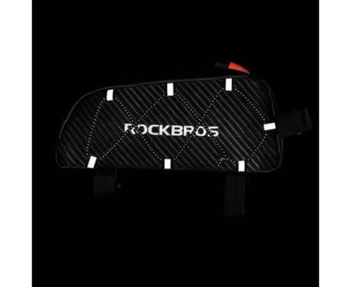 Велосумка ROCKBROS на раму, объем 1 л; черный 4