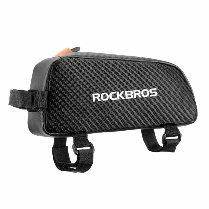 Велосумка ROCKBROS на раму, объем 1 л; черный 7