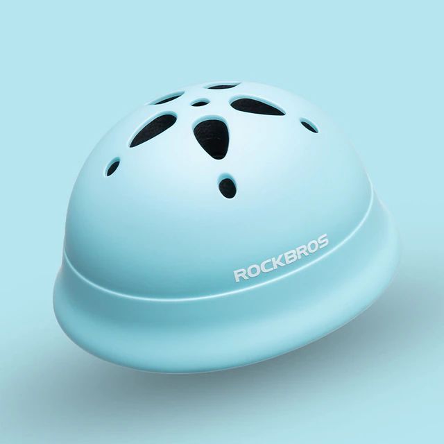 Велошлем ROCKBROS детский голубой 1