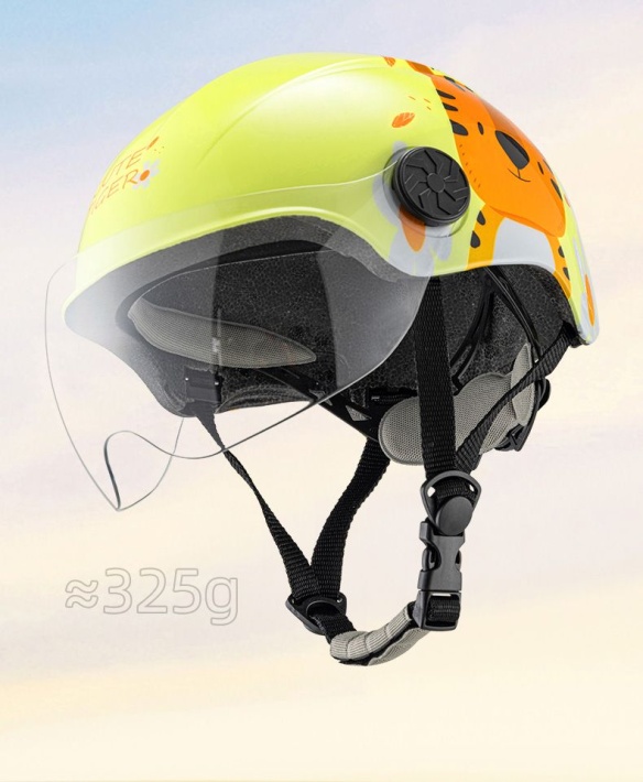 Велошлем ROCKBROS детский с визором подходит для электровелосипеда 2