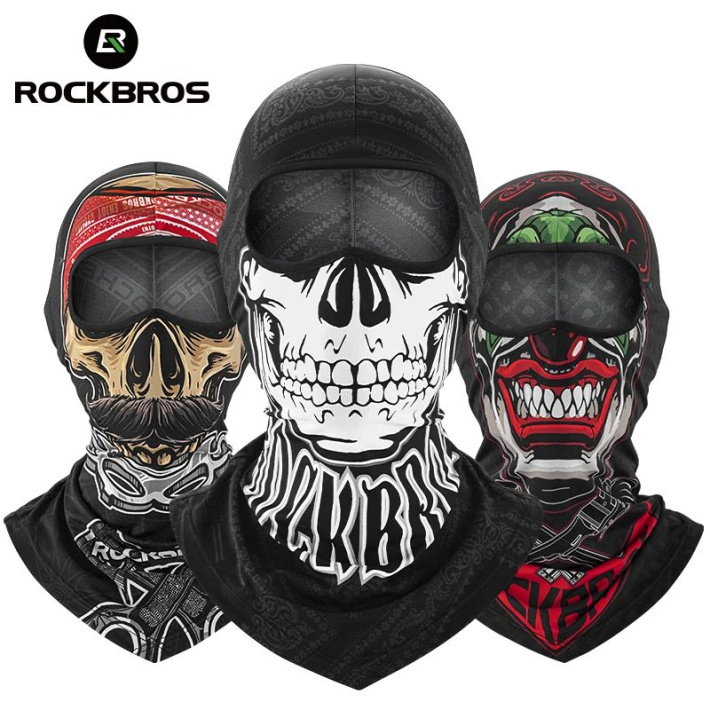 Балаклава Rockbros не утепленная с принтом Джокер. Арт. RB_13220009002 1