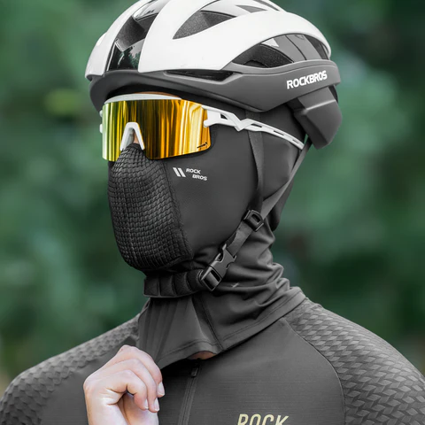 Подшлемник ROCKBROS LF25712 спортивный Ice silk; черный, универсальный размер 4