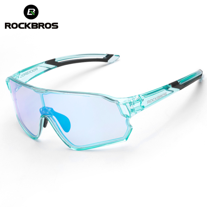 Очки солнцезащитные ROCKBROS SP314 детские с фотохромными линзами; прозрачный голубой 1