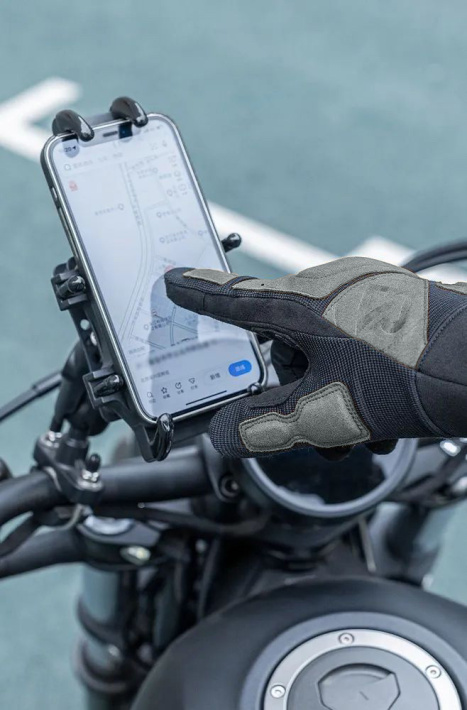 Велоперчатки ROCKBROS р. L серые. Длинные пальцы. 7