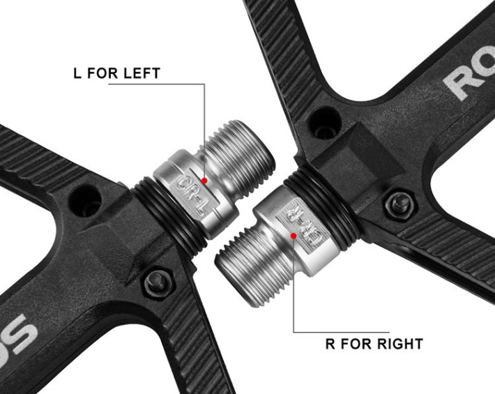 Педали ROCKBROS нейлоновые, черные 3