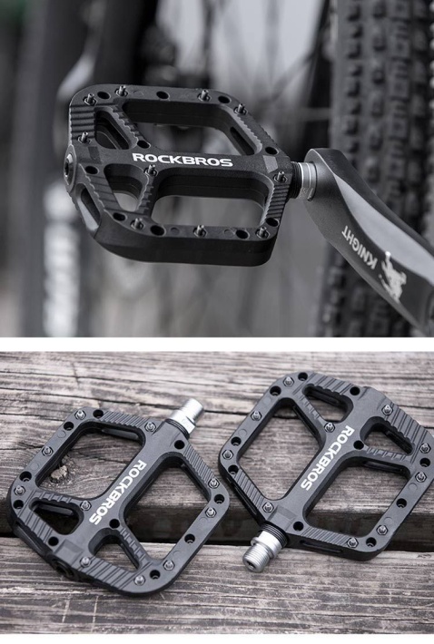 Педали ROCKBROS нейлоновые, черные 6