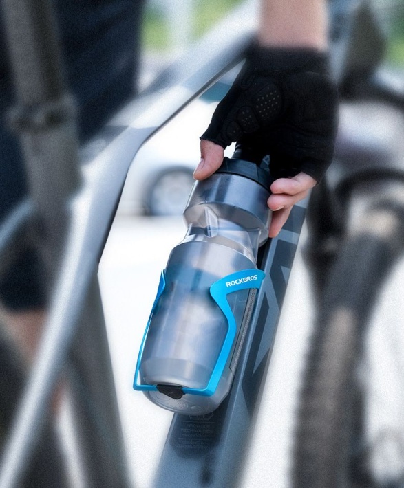 Флягодержатель ROCKBROS алюминиевый стальной 2