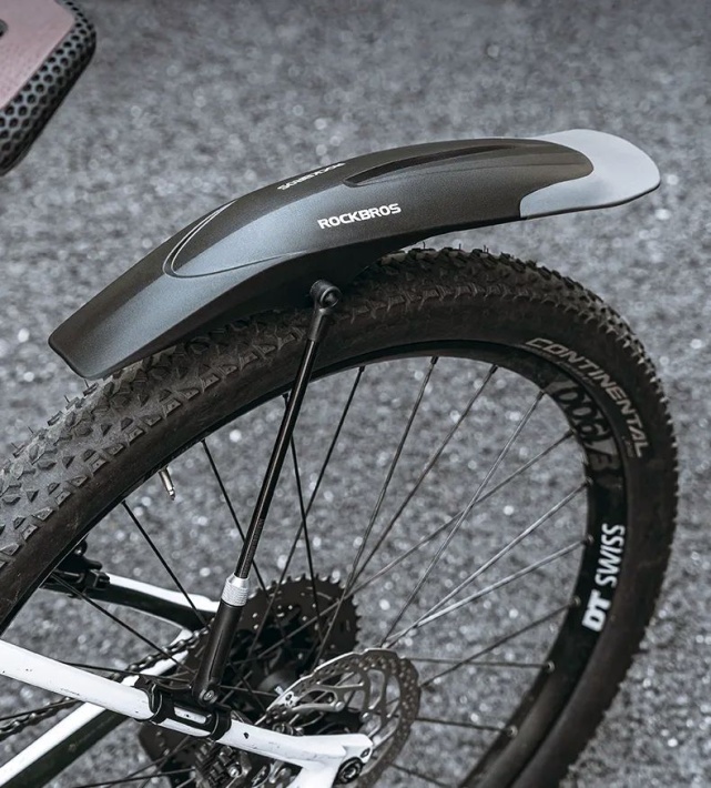 Крыло заднее ROCKBROS  черный, увеличенная площадь 6