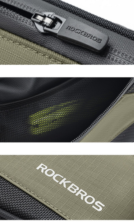 Сумка Rockbros под раму 1,4L водозащитная. Цвет хаки. арт. RB_30120081001 4