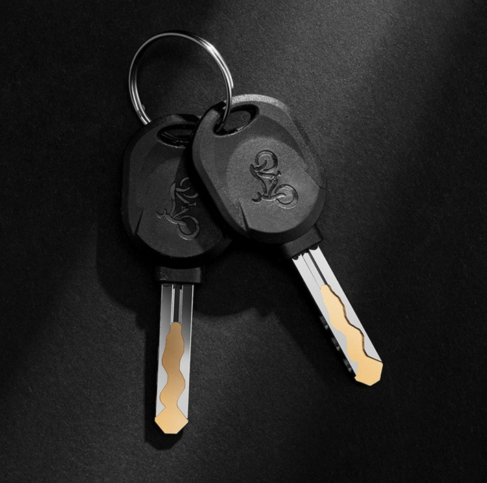 Замок Rockbros велосипедный черный под ключ. Димаетр троса 1.14см, длина троса 100 см. Арт. RB_32420 5