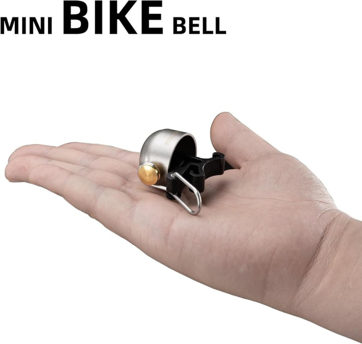 Звонок Rockbros титанового цвета металлический. Арт. RB_340001002 3