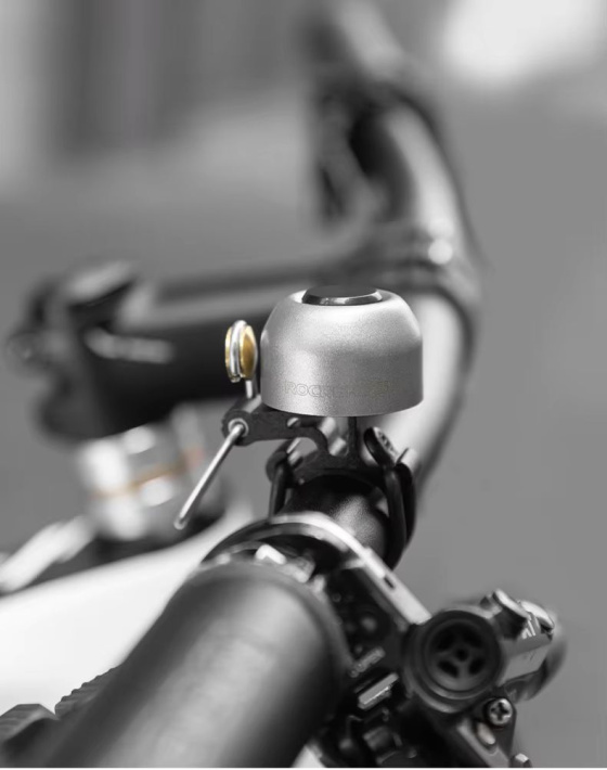 Звонок Rockbros титанового цвета металлический. Арт. RB_340001002 5