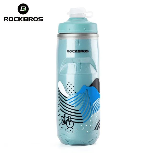 Велофляга ROCKBROS термос 620 мл; синий 1