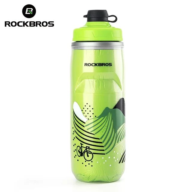 Велофляга ROCKBROS термос 620 мл; зеленый 1